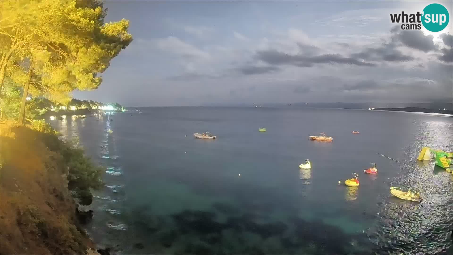 Webcam Strand Potočine Bol – Liveblick auf Borak Beach, Insel Brač