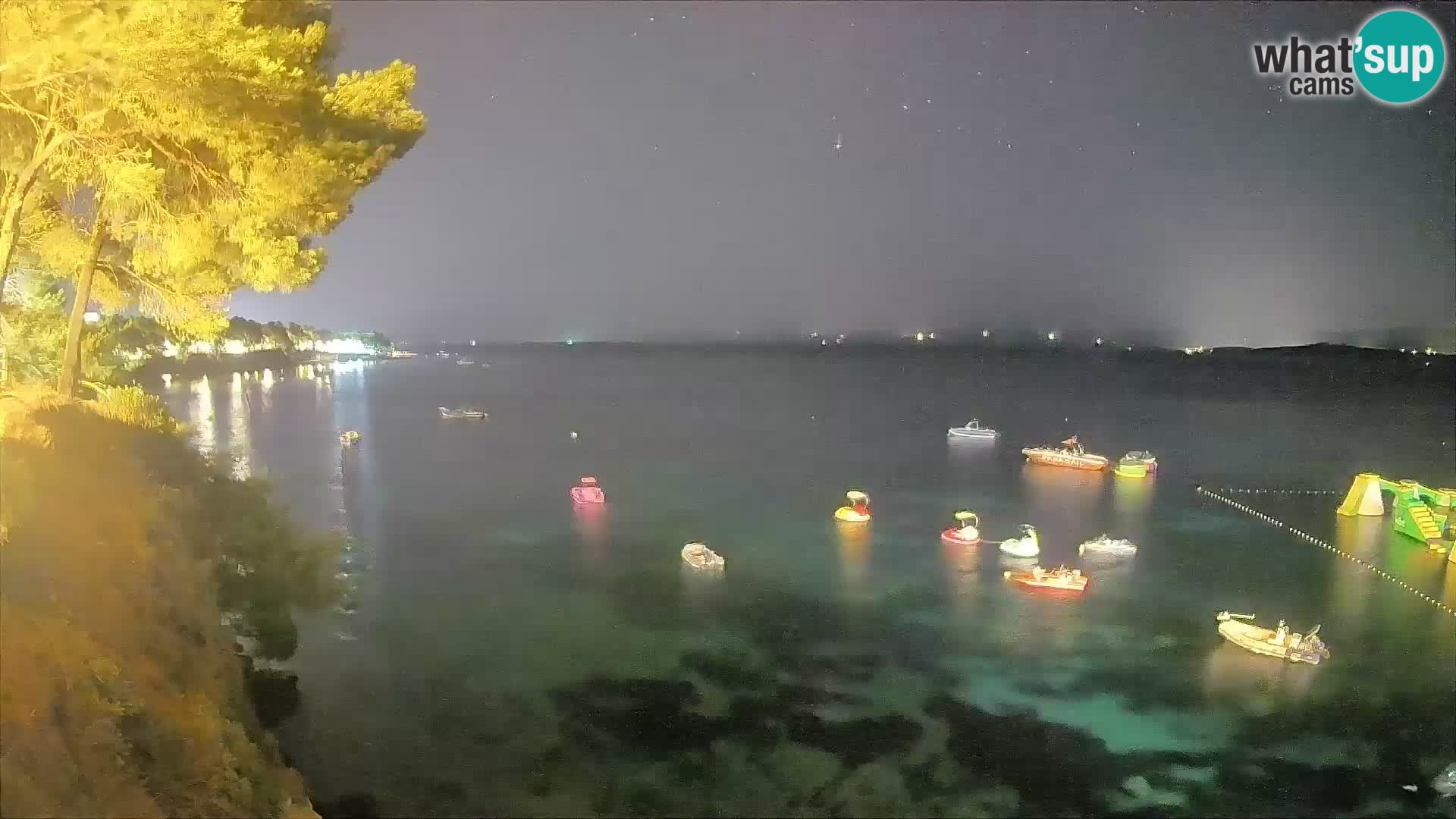 Webcam Potočine Beach Bol – Live View of Borak Beach, Brač Island