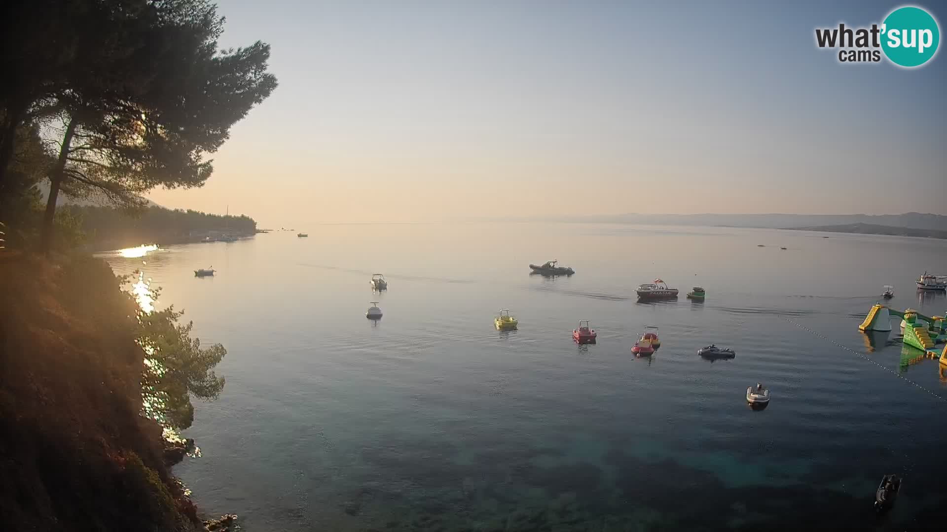Webcam Potočine Beach Bol – Live View of Borak Beach, Brač Island