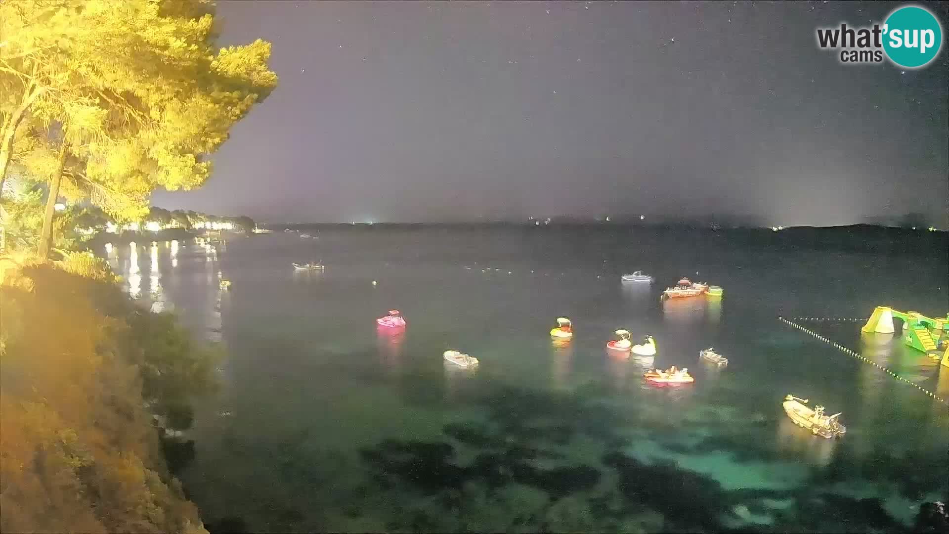 Webcam Potočine Beach Bol – Live View of Borak Beach, Brač Island