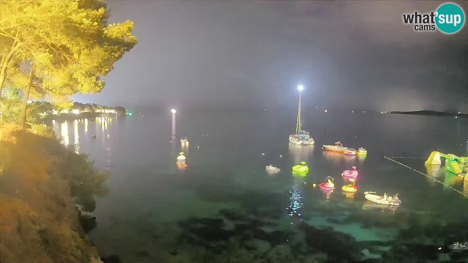 Webcam Potočine Beach Bol – Live View of Borak Beach, Brač Island