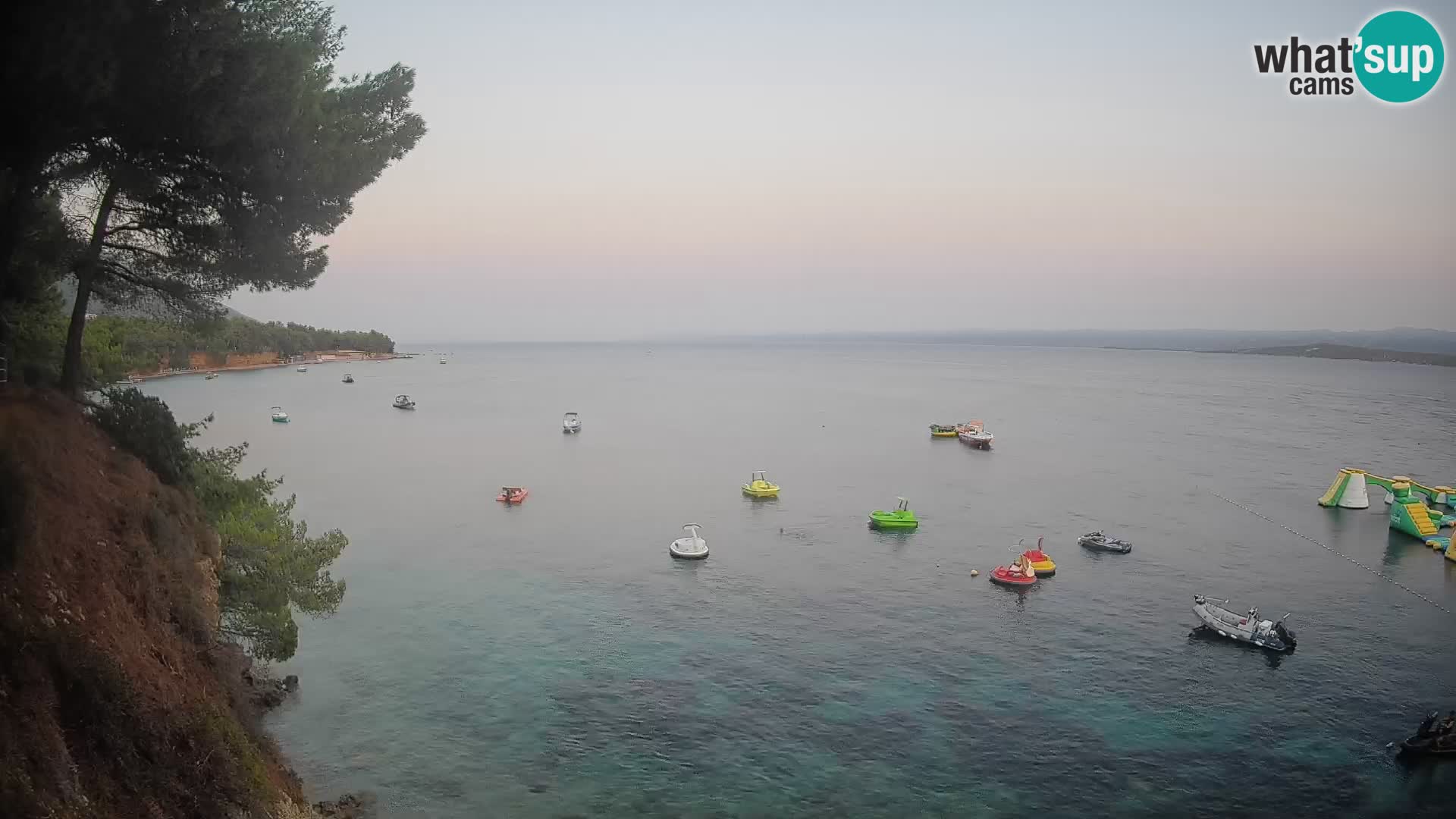 Webcam Playa Potočine Bol – Vista en vivo de Borak Beach, Isla de Brač