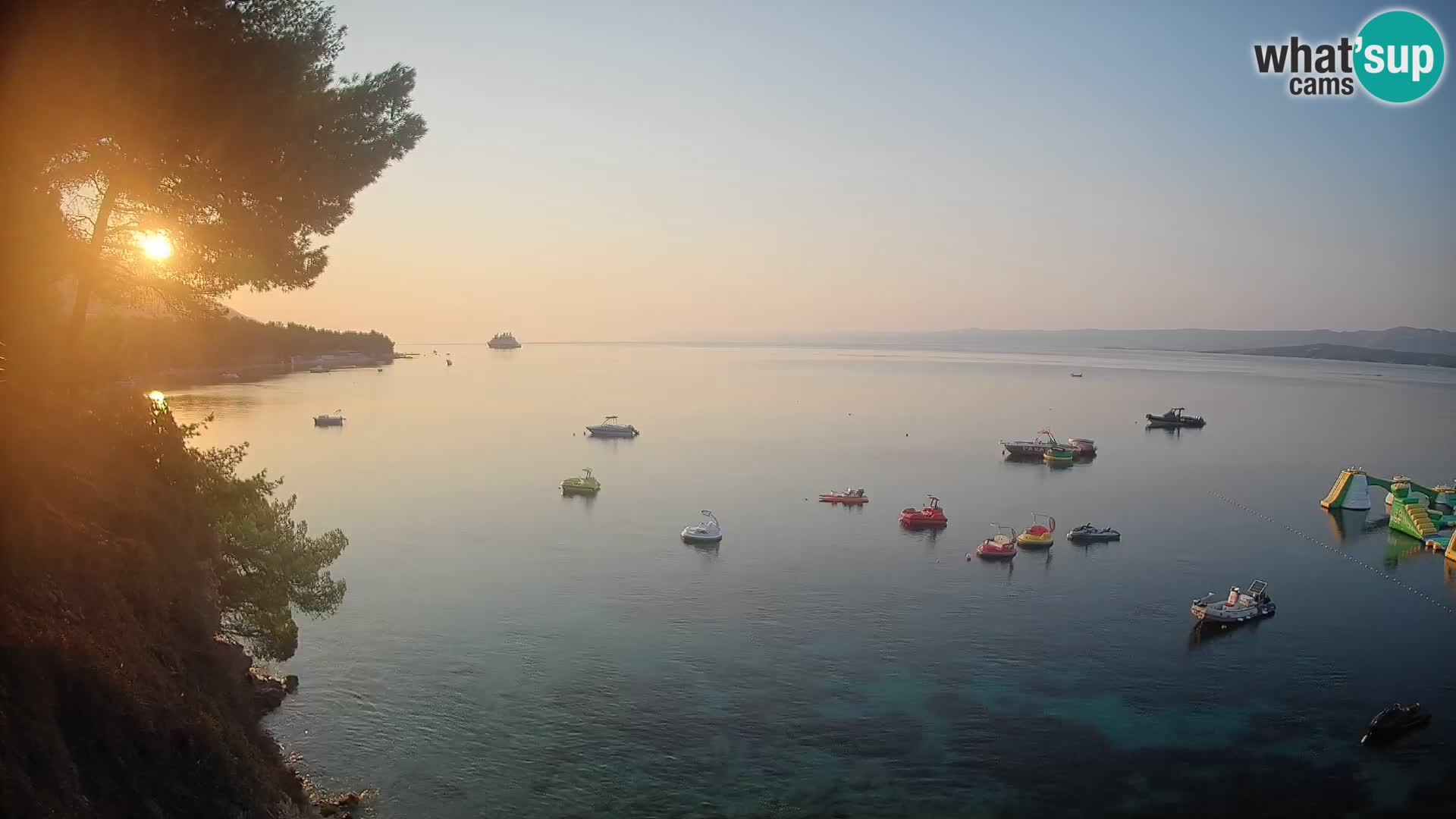 Webcam Potočine Beach Bol – Live View of Borak Beach, Brač Island