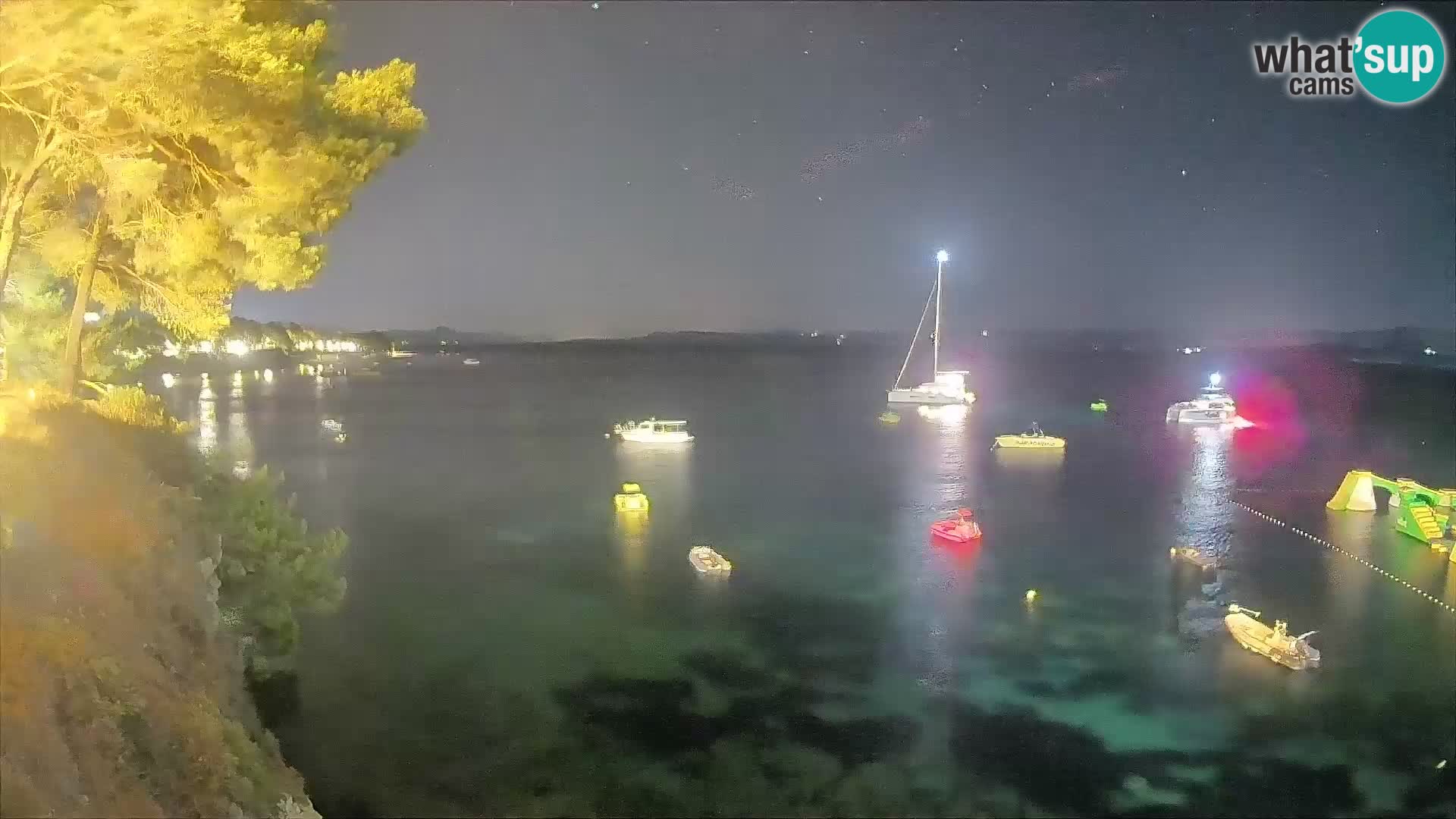 Webcam Strand Potočine Bol – Liveblick auf Borak Beach, Insel Brač