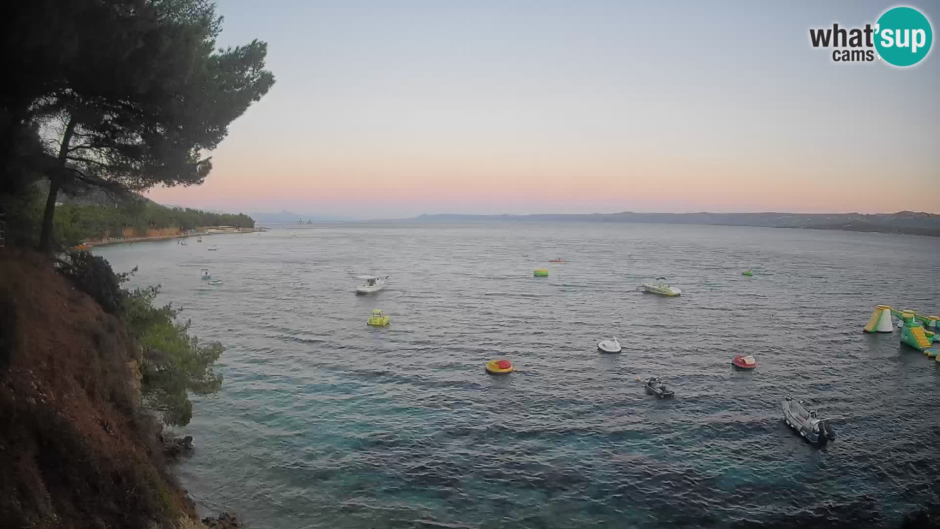 Webcam Potočine Beach Bol – Live View of Borak Beach, Brač Island