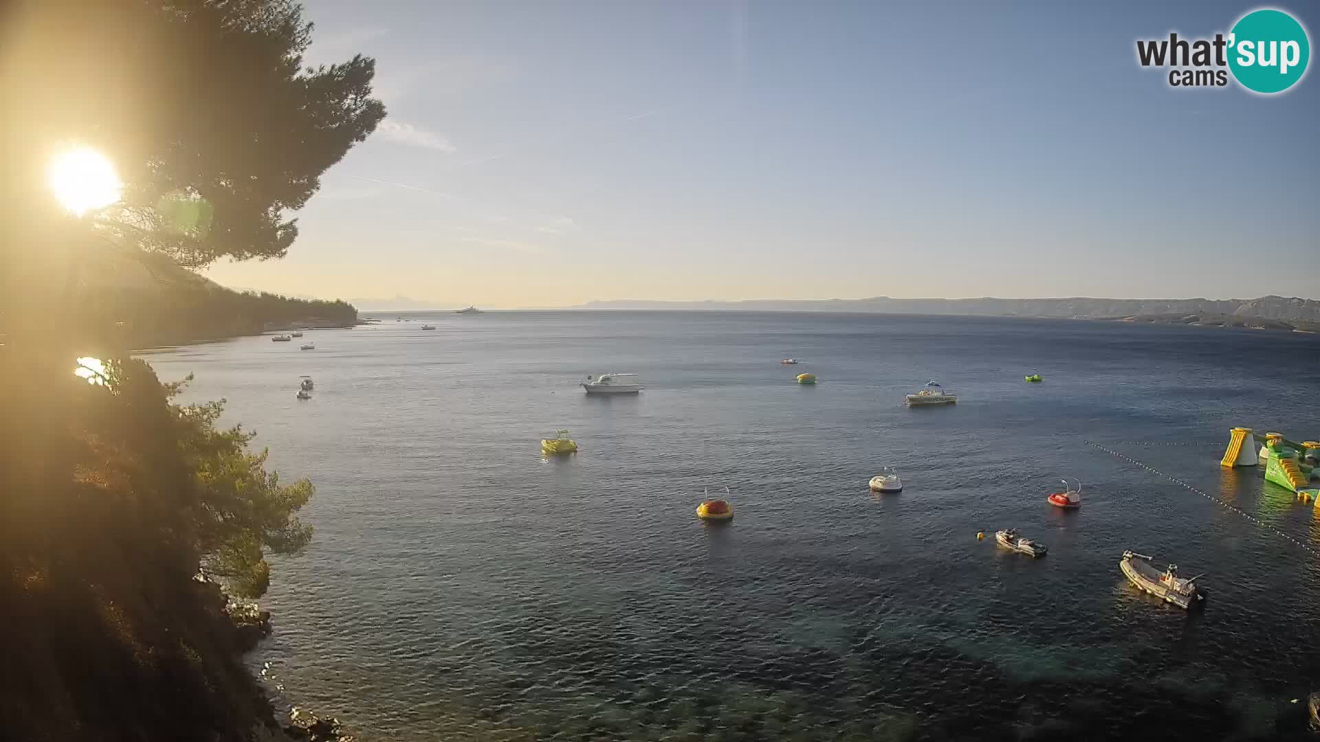 Webcam Potočine Beach Bol – Live View of Borak Beach, Brač Island