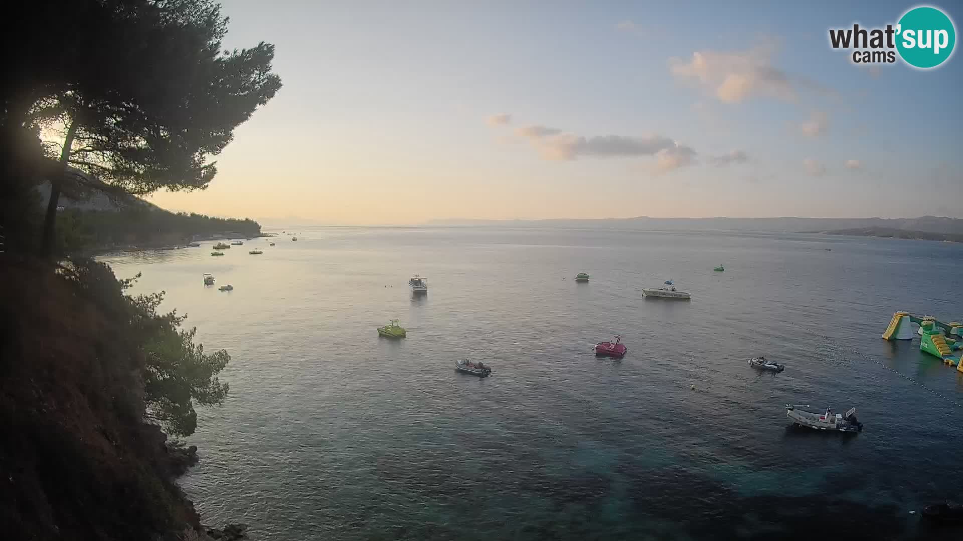 Webcam Strand Potočine Bol – Liveblick auf Borak Beach, Insel Brač