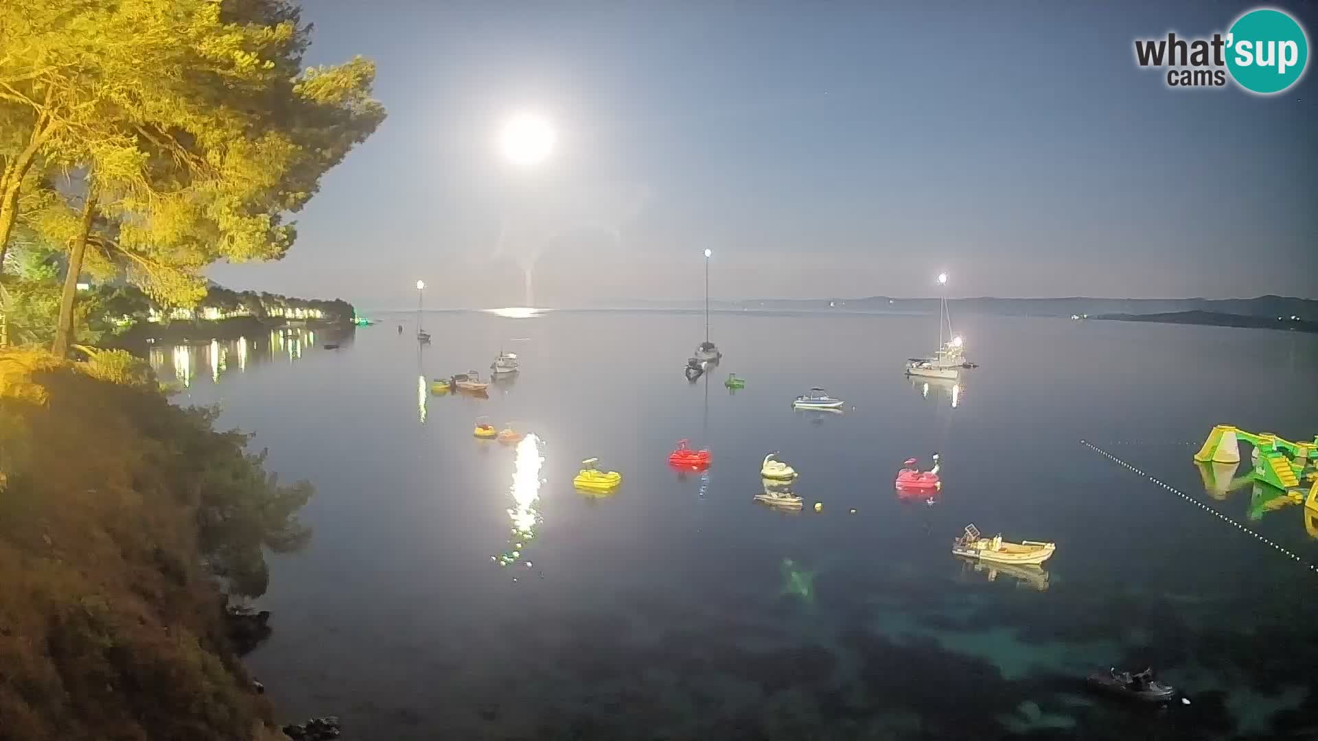 Webcam Strand Potočine Bol – Liveblick auf Borak Beach, Insel Brač