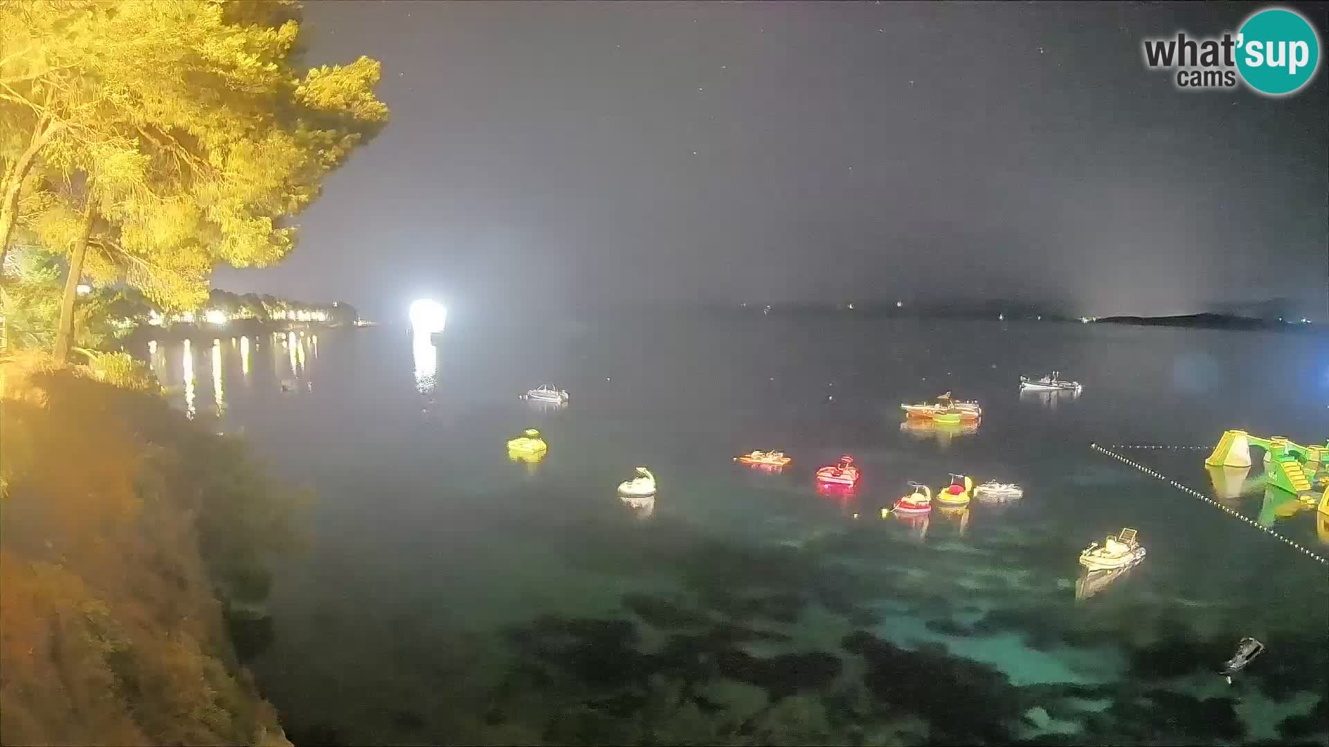 Webcam Strand Potočine Bol – Liveblick auf Borak Beach, Insel Brač
