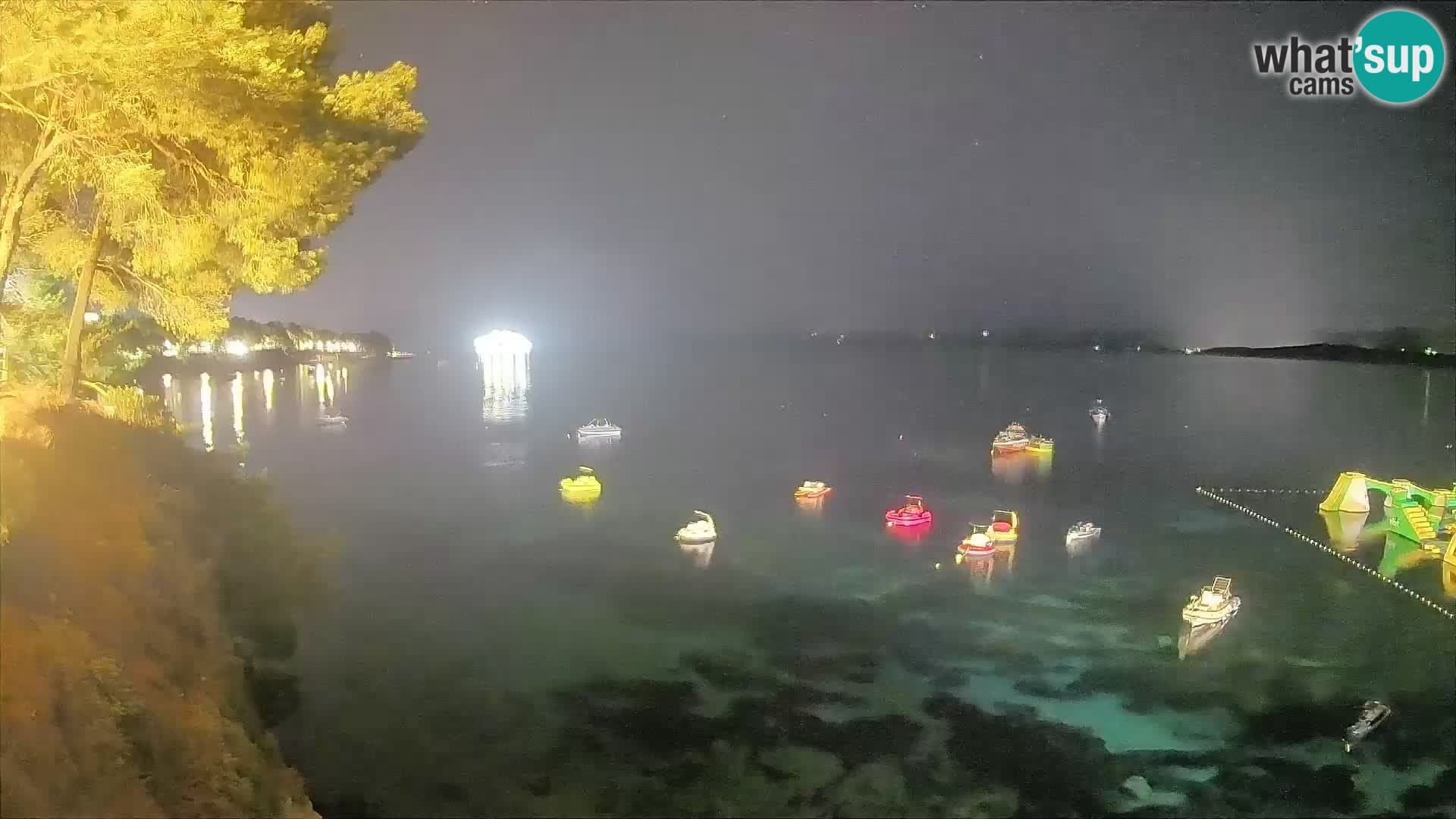 Webcam Strand Potočine Bol – Liveblick auf Borak Beach, Insel Brač