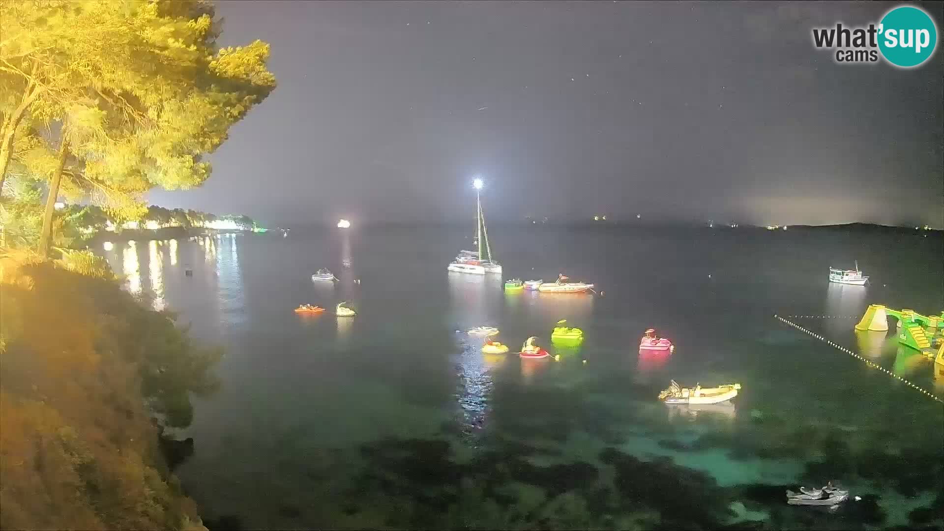 Webcam Potočine Beach Bol – Live View of Borak Beach, Brač Island