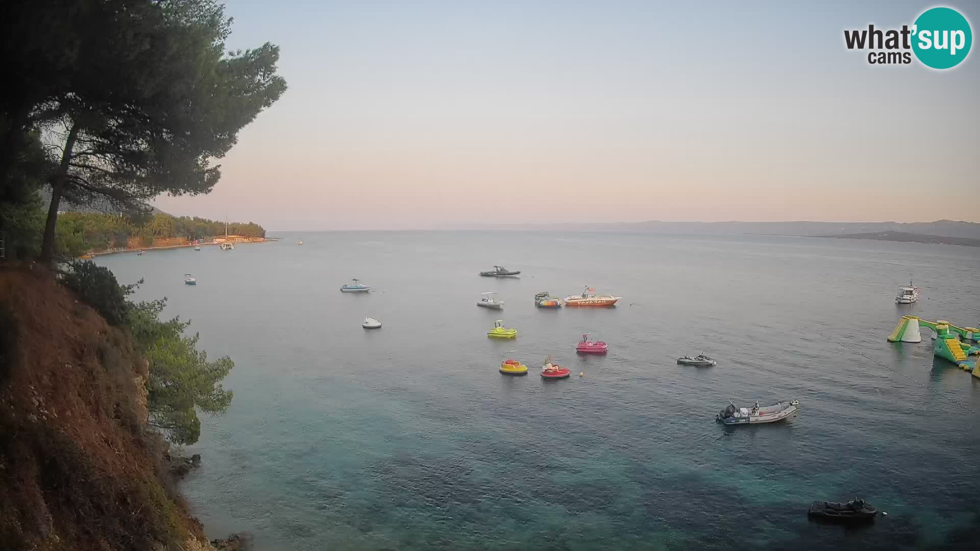 Webcam Strand Potočine Bol – Liveblick auf Borak Beach, Insel Brač