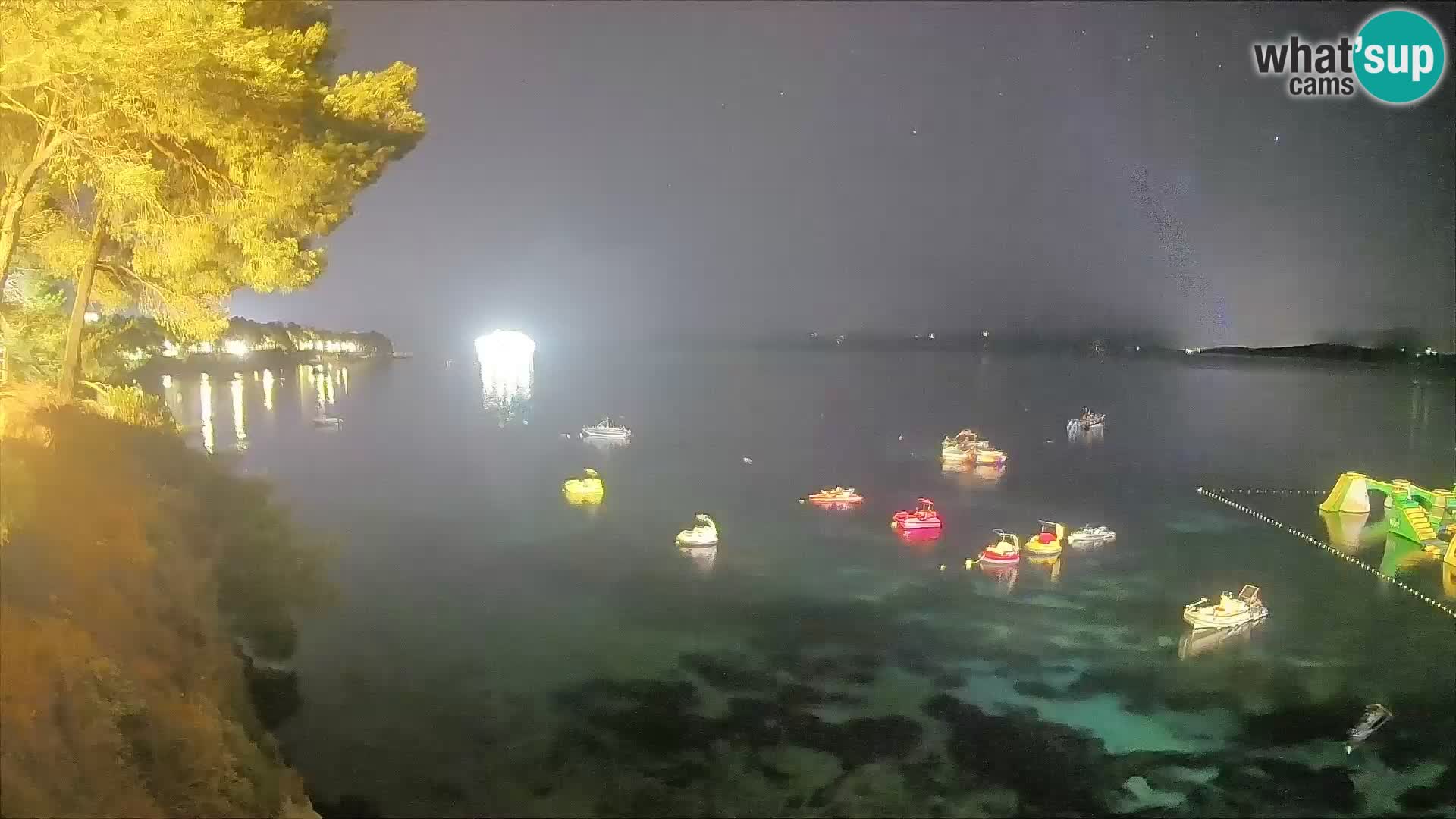 Webcam Strand Potočine Bol – Liveblick auf Borak Beach, Insel Brač