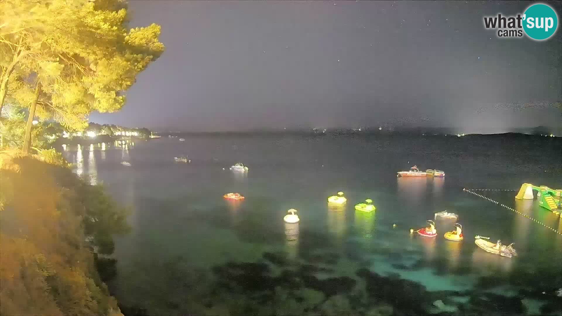 Webcam Potočine Beach Bol – Live View of Borak Beach, Brač Island