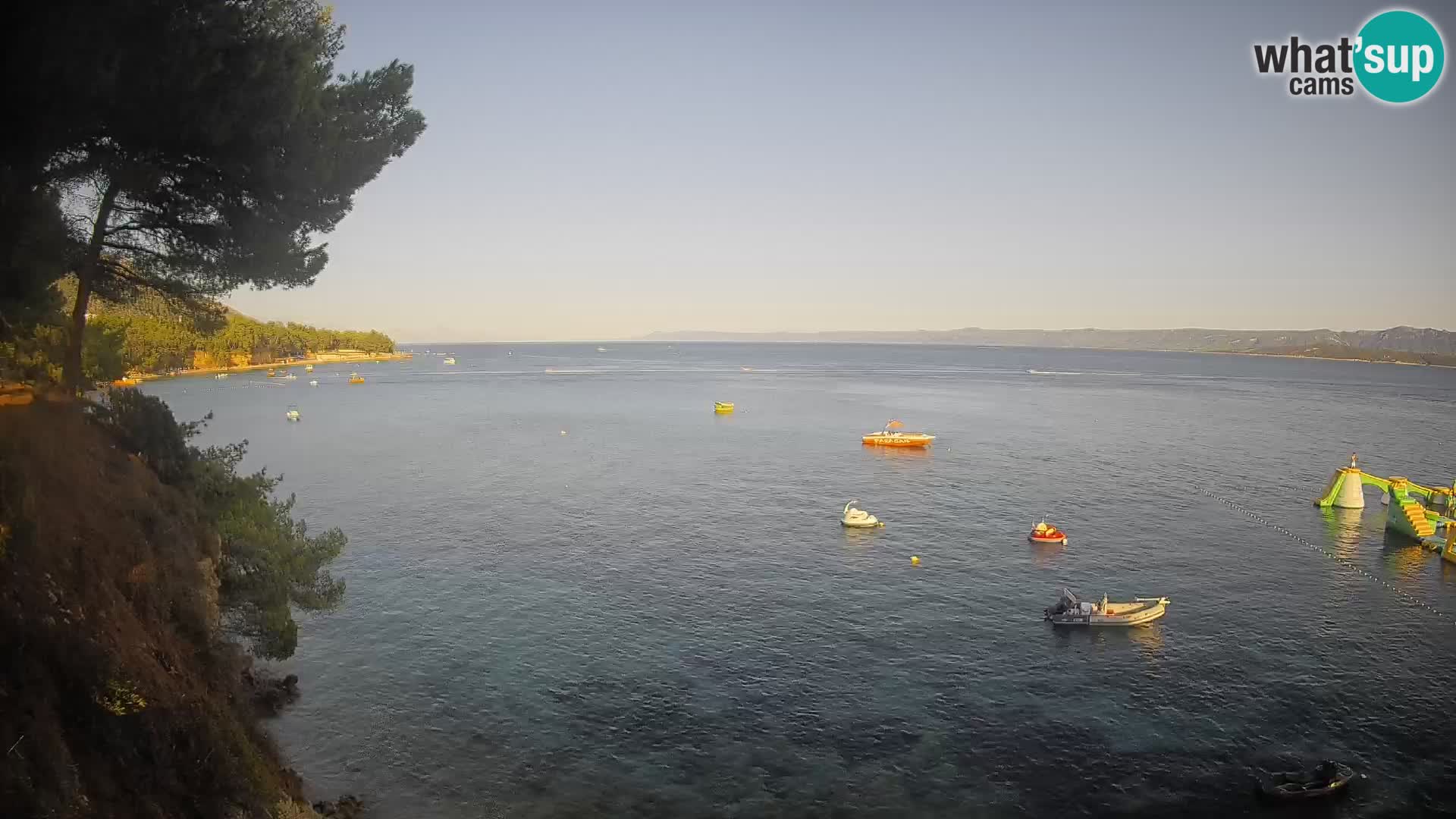 Webcam Strand Potočine Bol – Liveblick auf Borak Beach, Insel Brač