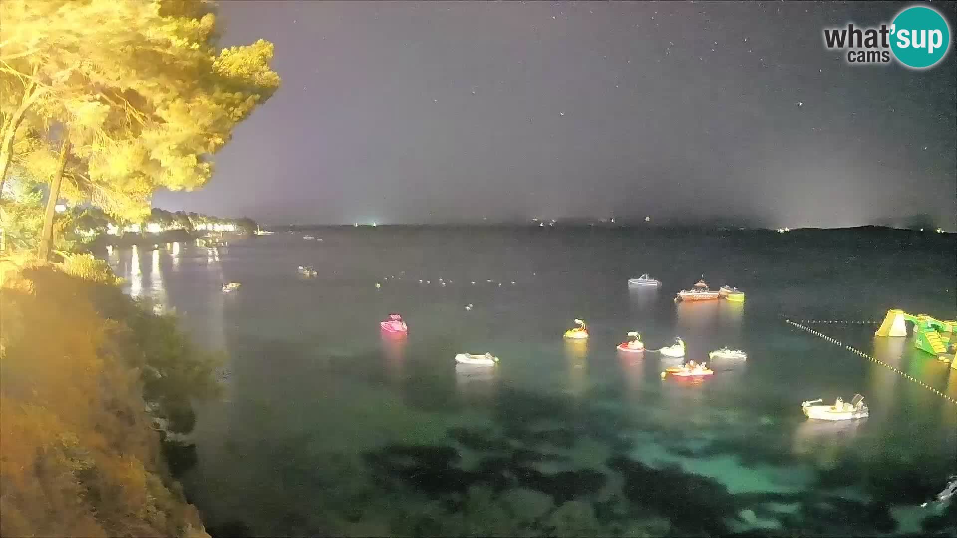 Webcam plage Potočine Bol – Vue en direct sur Borak Beach, île de Brač