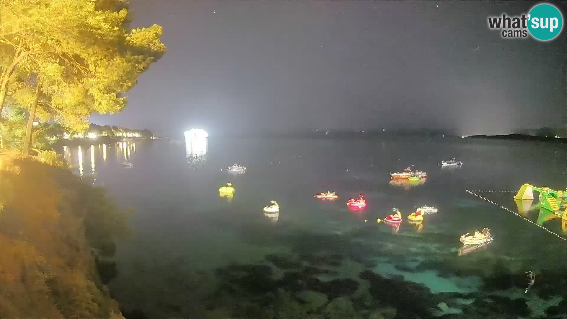 Webcam Strand Potočine Bol – Liveblick auf Borak Beach, Insel Brač