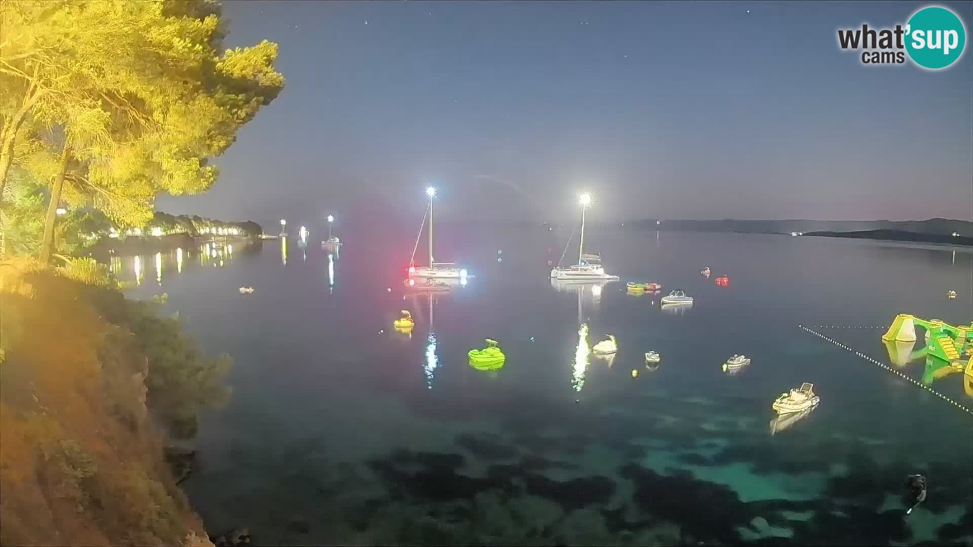 Webcam Playa Potočine Bol – Vista en vivo de Borak Beach, Isla de Brač