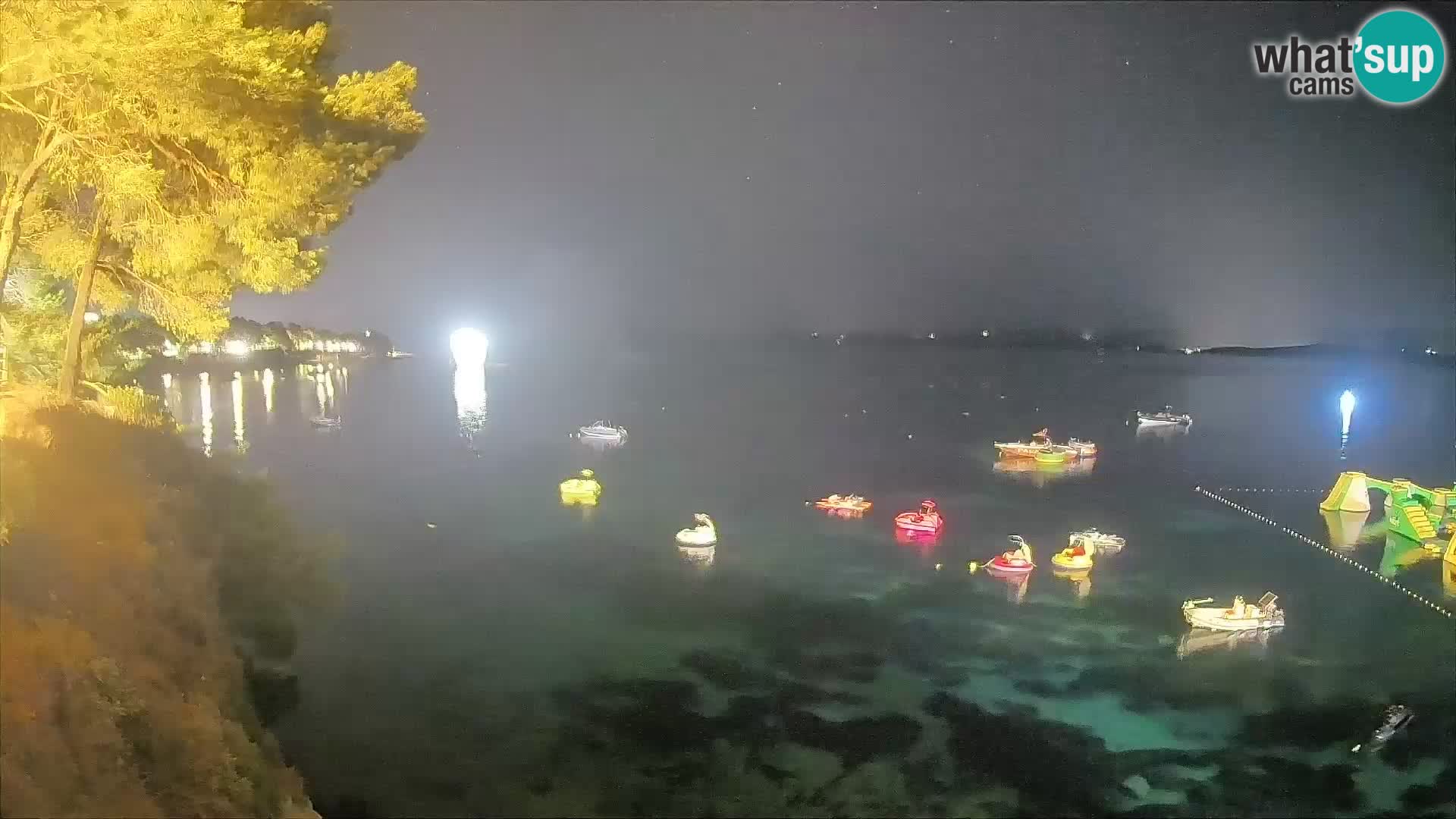 Webcam Potočine Beach Bol – Live View of Borak Beach, Brač Island
