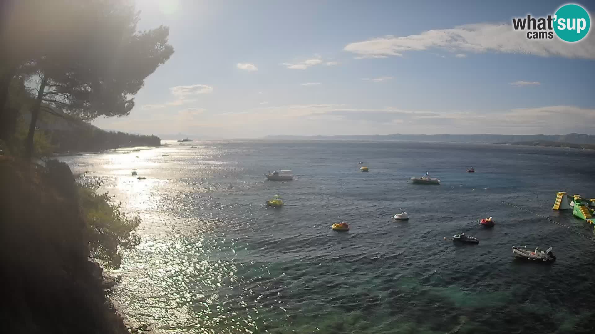 Webcam Strand Potočine Bol – Liveblick auf Borak Beach, Insel Brač