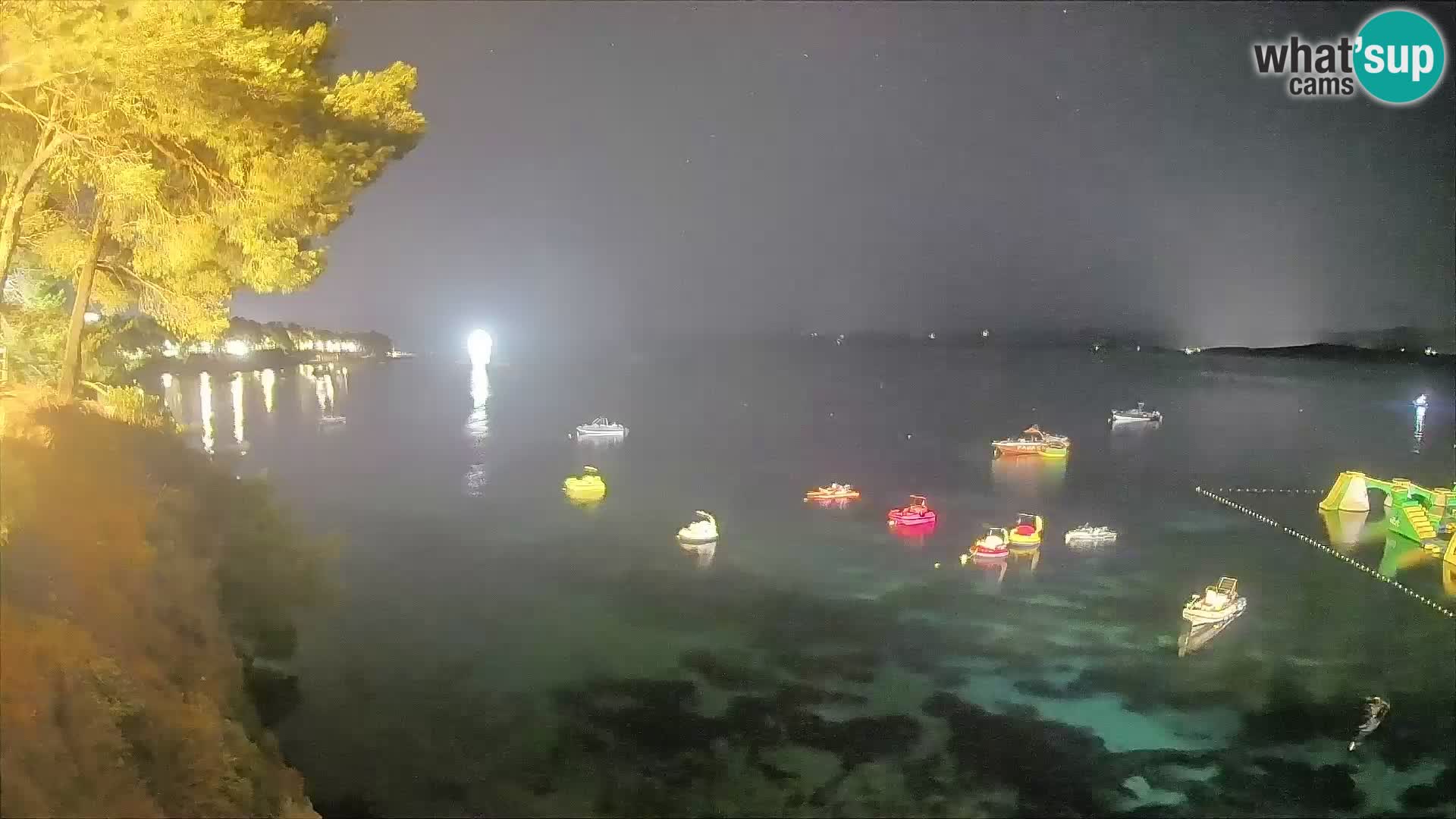 Webcam Strand Potočine Bol – Liveblick auf Borak Beach, Insel Brač