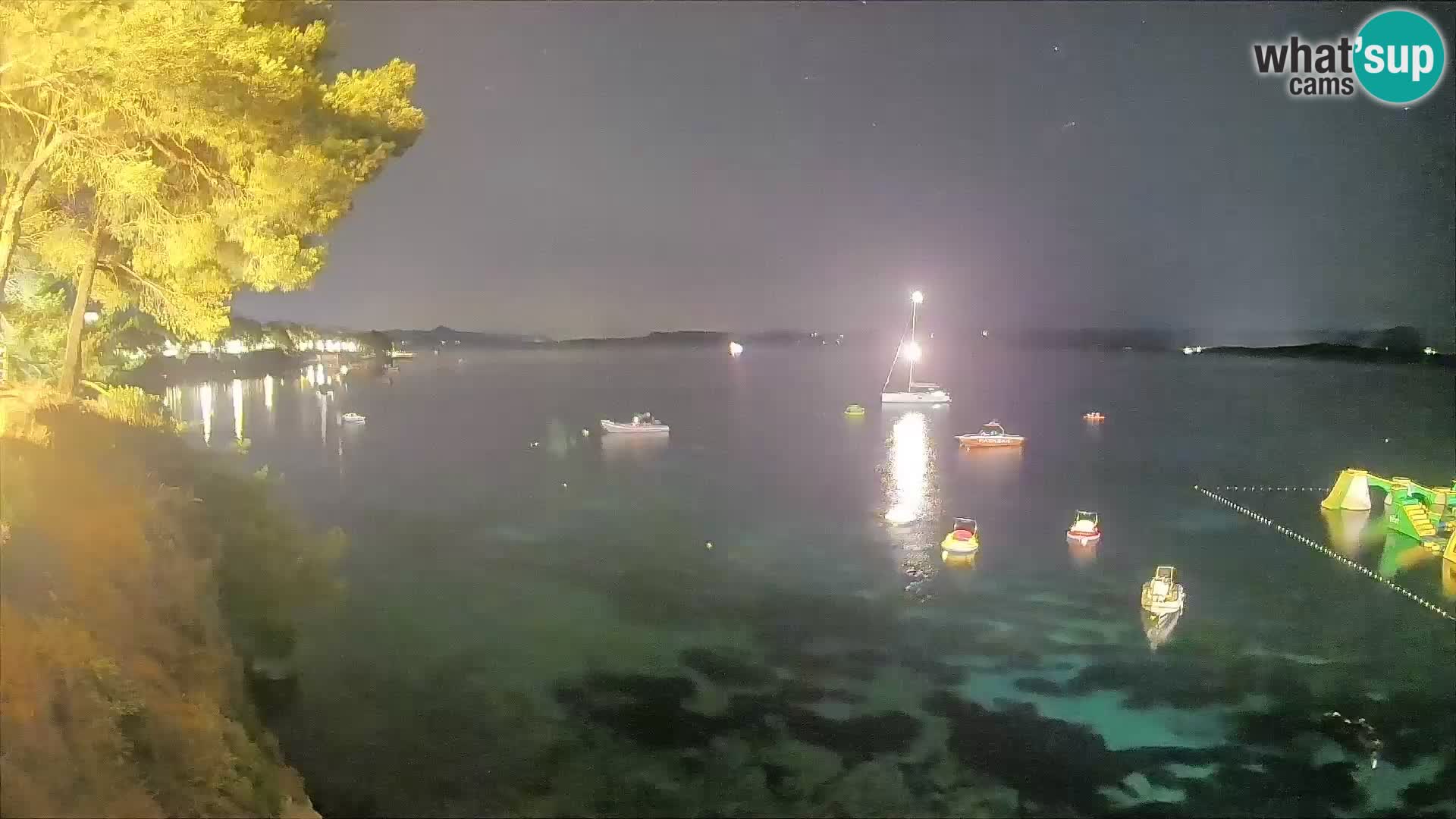 Webcam plage Potočine Bol – Vue en direct sur Borak Beach, île de Brač