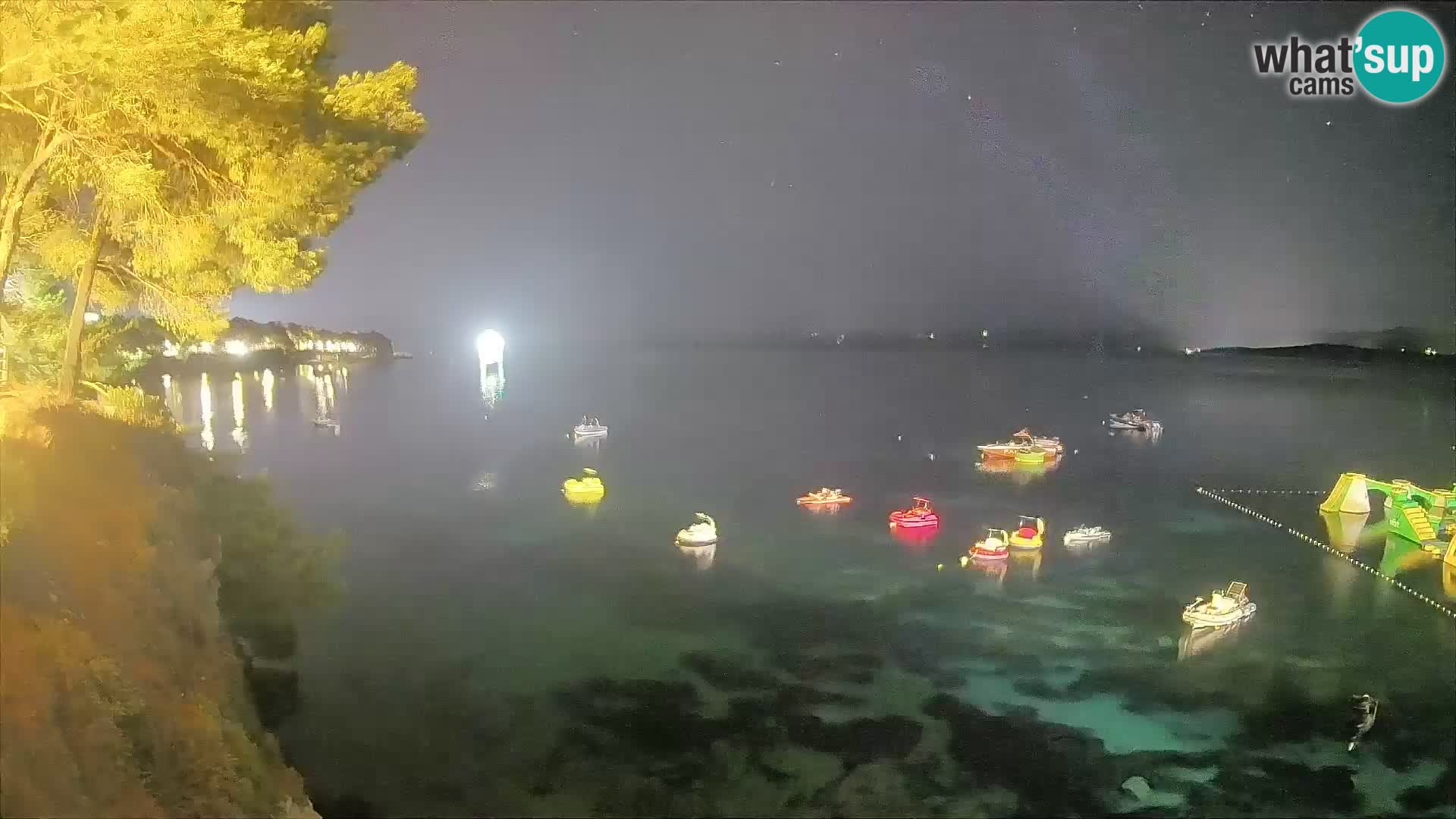 Webcam Strand Potočine Bol – Liveblick auf Borak Beach, Insel Brač