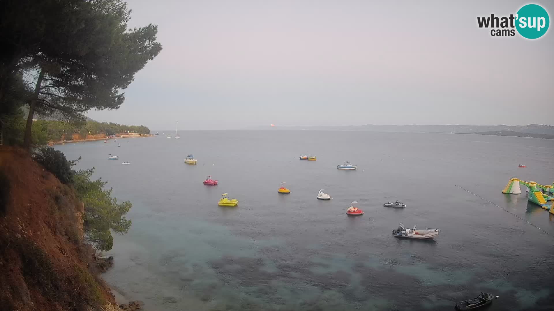 Webcam plage Potočine Bol – Vue en direct sur Borak Beach, île de Brač