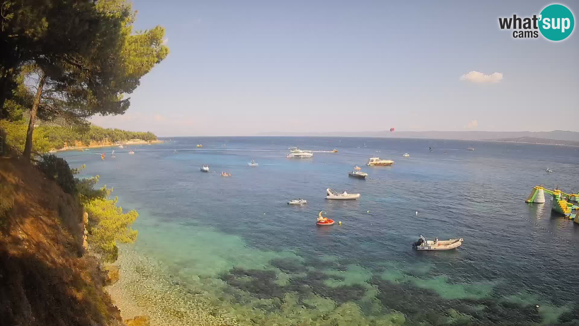 Webcam Potočine Beach Bol – Live View of Borak Beach, Brač Island