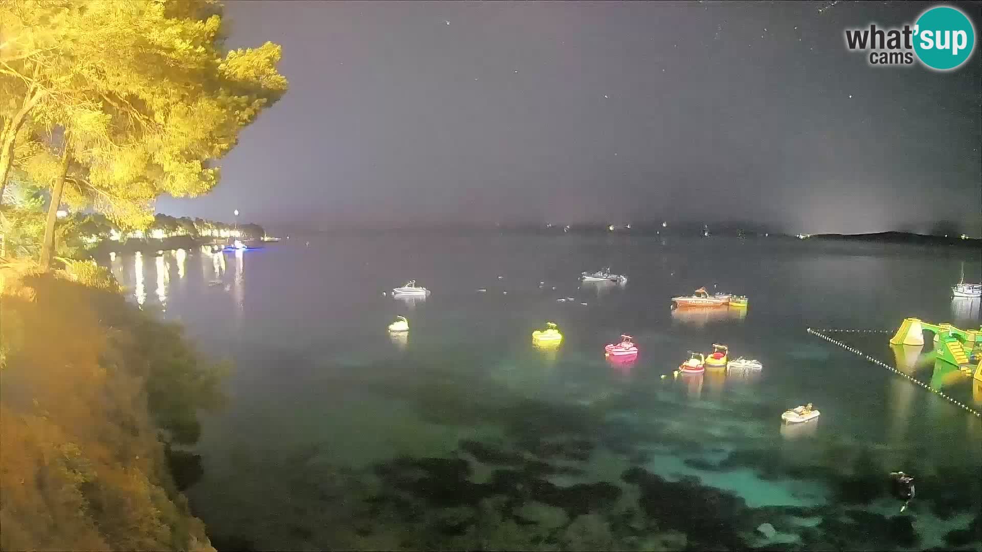 Webcam Potočine Beach Bol – Live View of Borak Beach, Brač Island