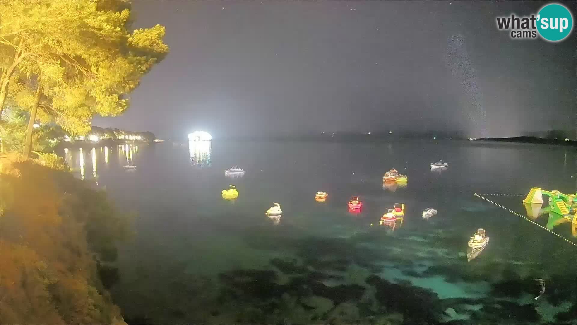 Webcam plage Potočine Bol – Vue en direct sur Borak Beach, île de Brač