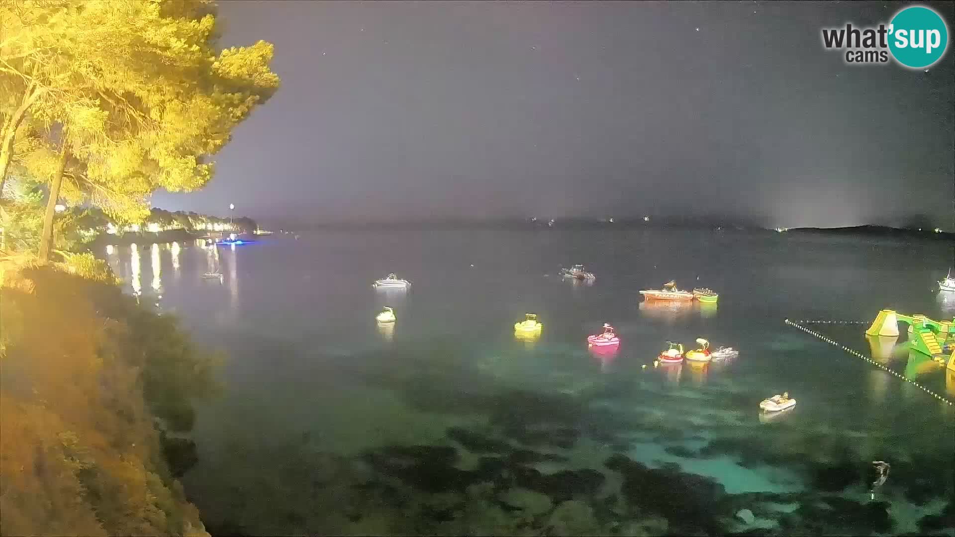 Webcam plage Potočine Bol – Vue en direct sur Borak Beach, île de Brač