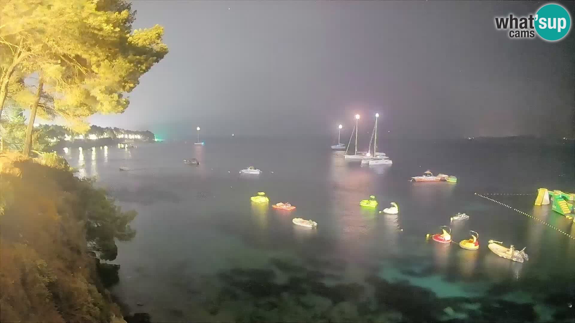 Webcam Potočine Beach Bol – Live View of Borak Beach, Brač Island
