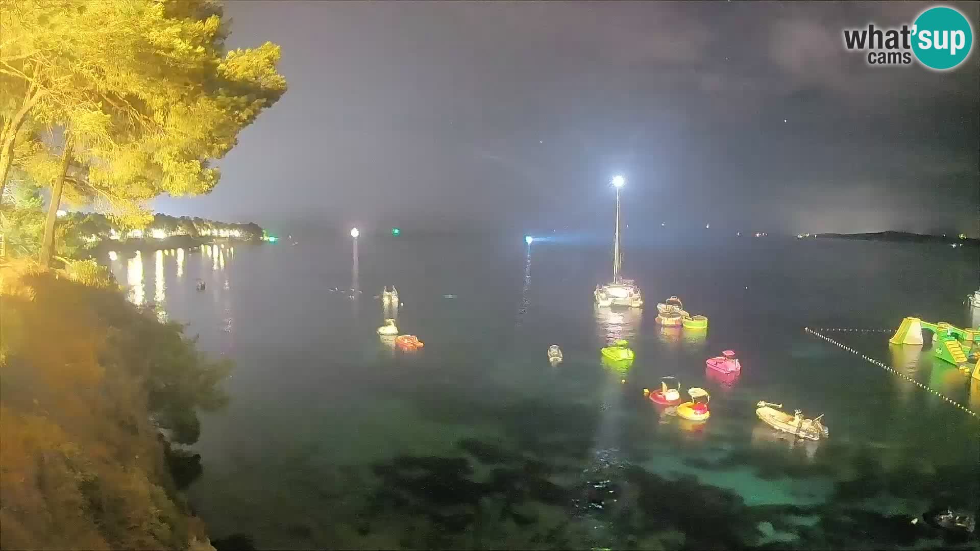 Webcam Strand Potočine Bol – Liveblick auf Borak Beach, Insel Brač