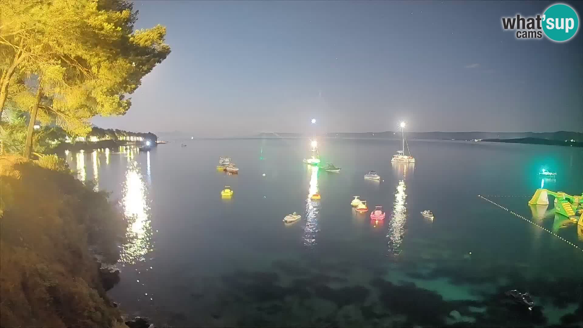 Webcam Potočine Beach Bol – Live View of Borak Beach, Brač Island
