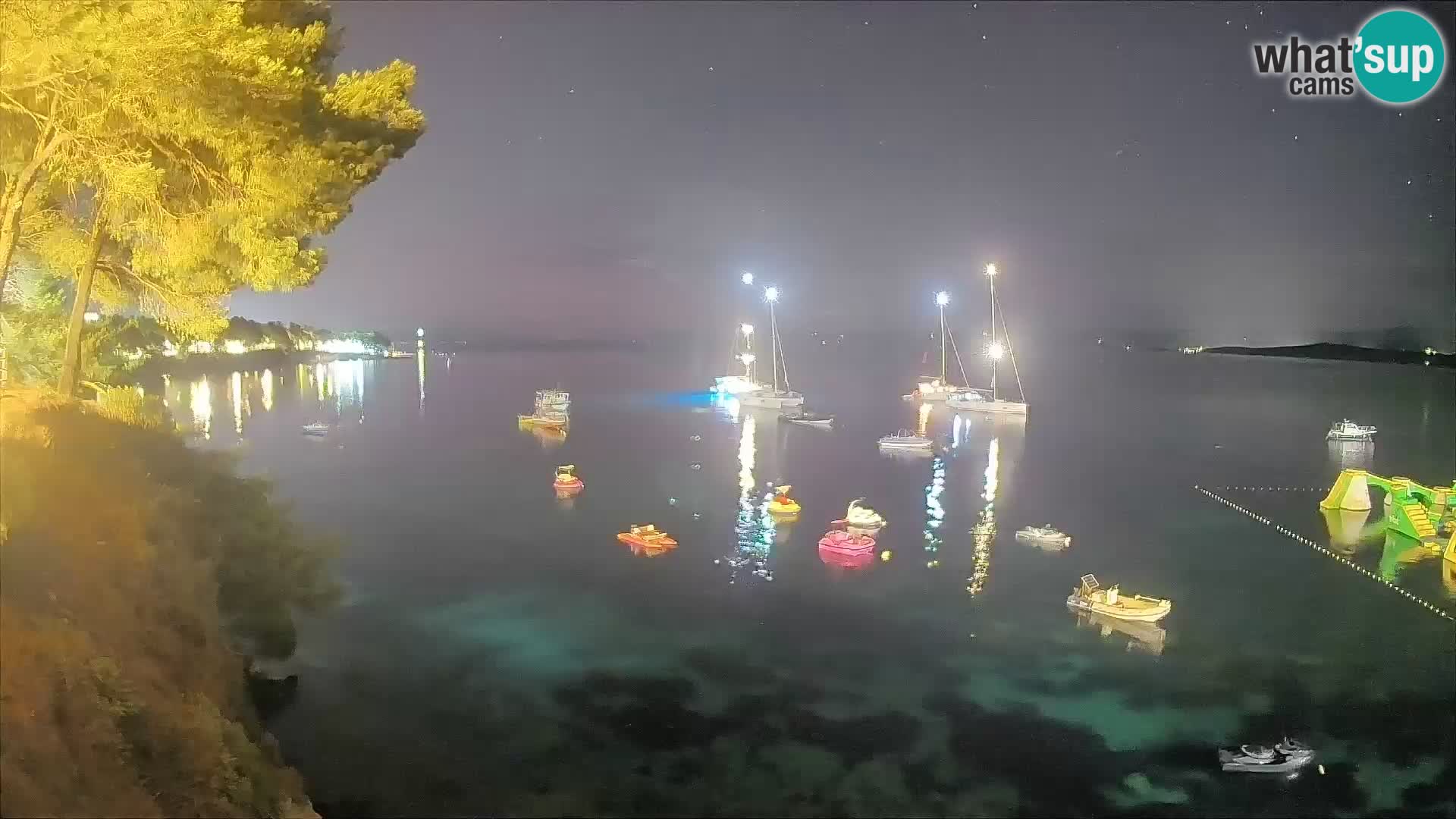 Webcam Potočine Beach Bol – Live View of Borak Beach, Brač Island
