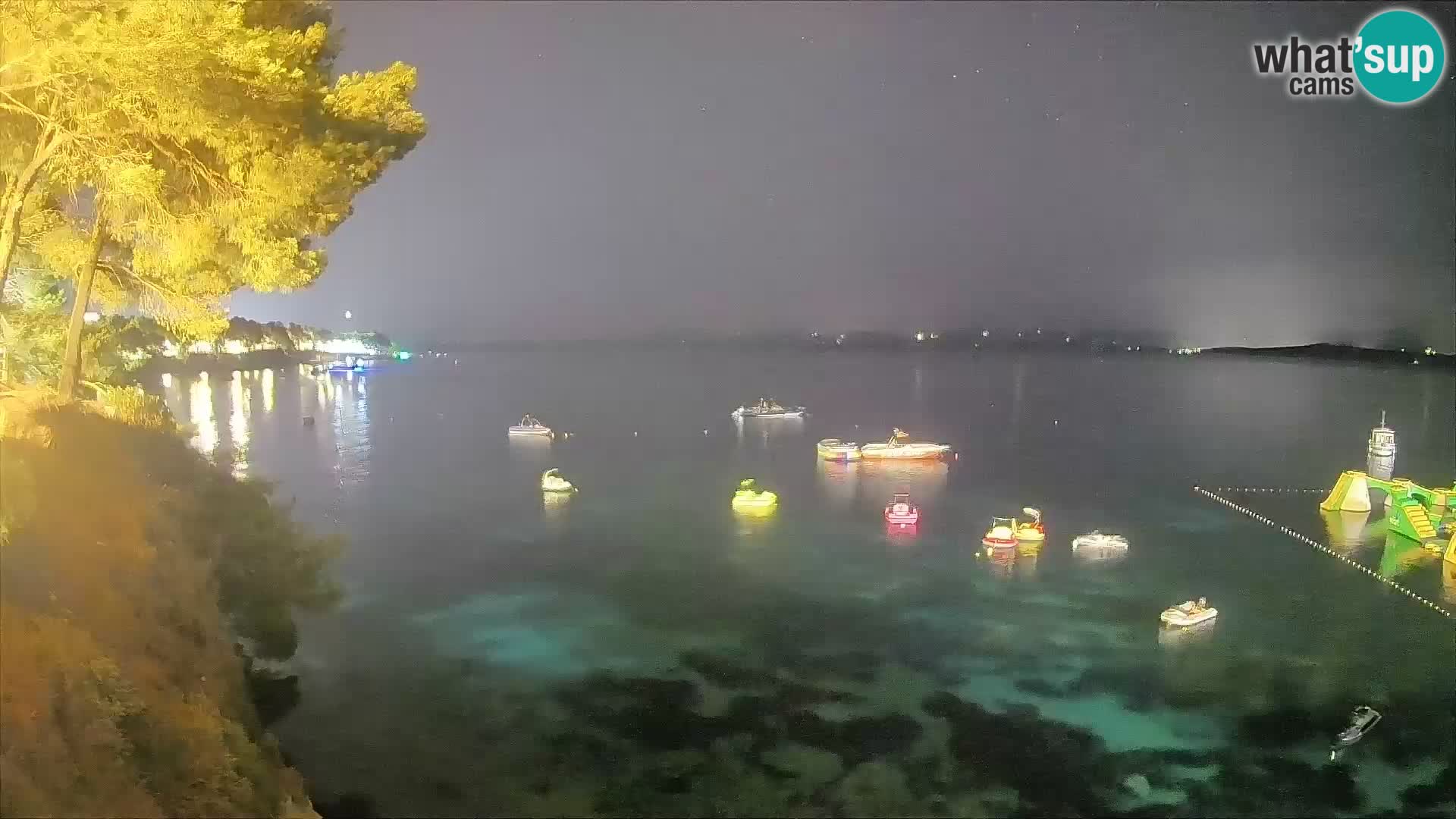 Webcam Strand Potočine Bol – Liveblick auf Borak Beach, Insel Brač