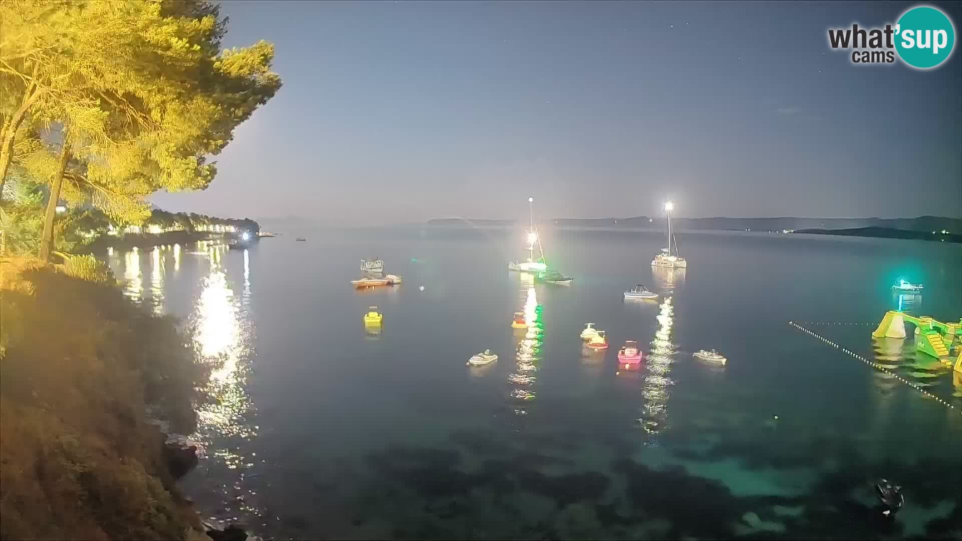 Webcam Strand Potočine Bol – Liveblick auf Borak Beach, Insel Brač