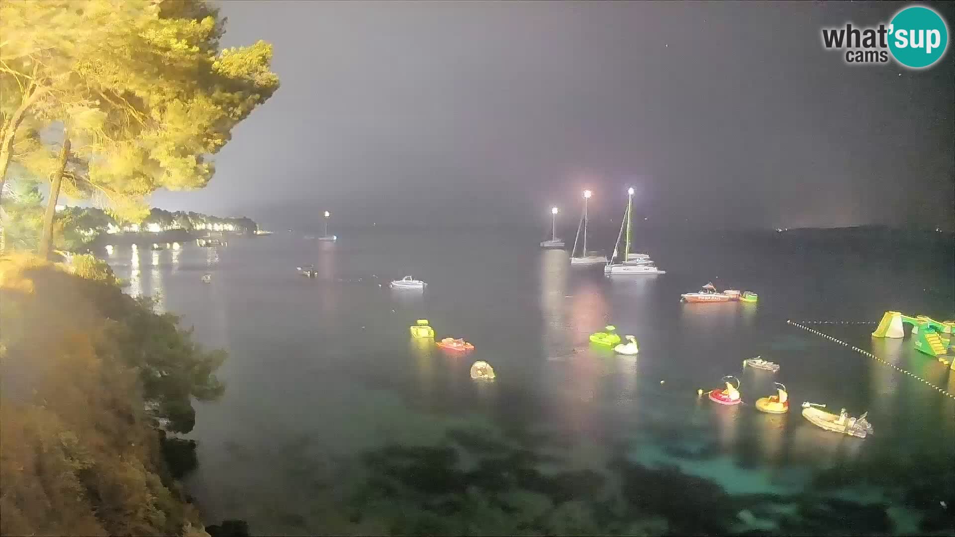 Webcam plage Potočine Bol – Vue en direct sur Borak Beach, île de Brač