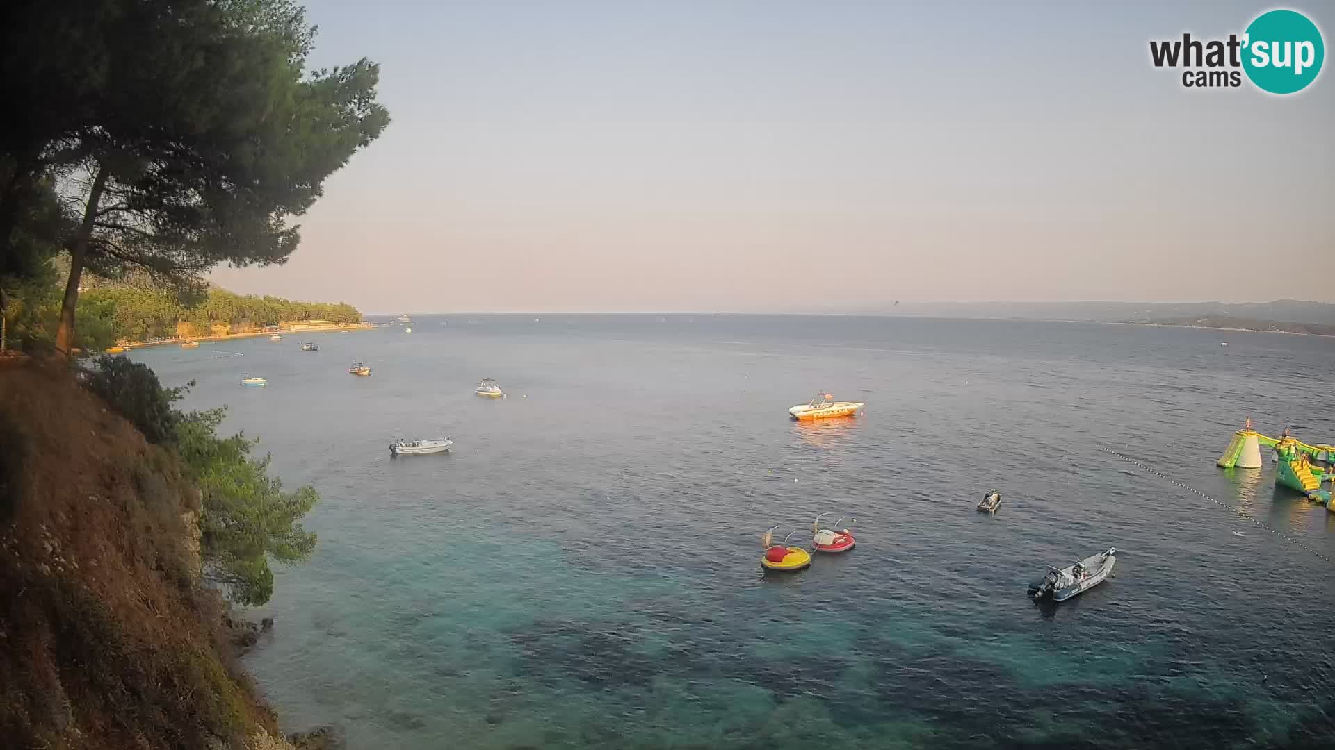 Webcam Potočine Beach Bol – Live View of Borak Beach, Brač Island