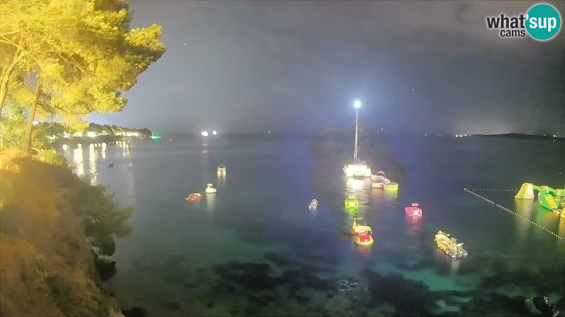 Webcam Potočine Beach Bol – Live View of Borak Beach, Brač Island