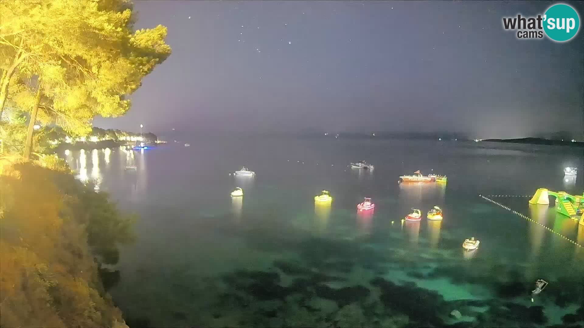 Webcam Potočine Beach Bol – Live View of Borak Beach, Brač Island