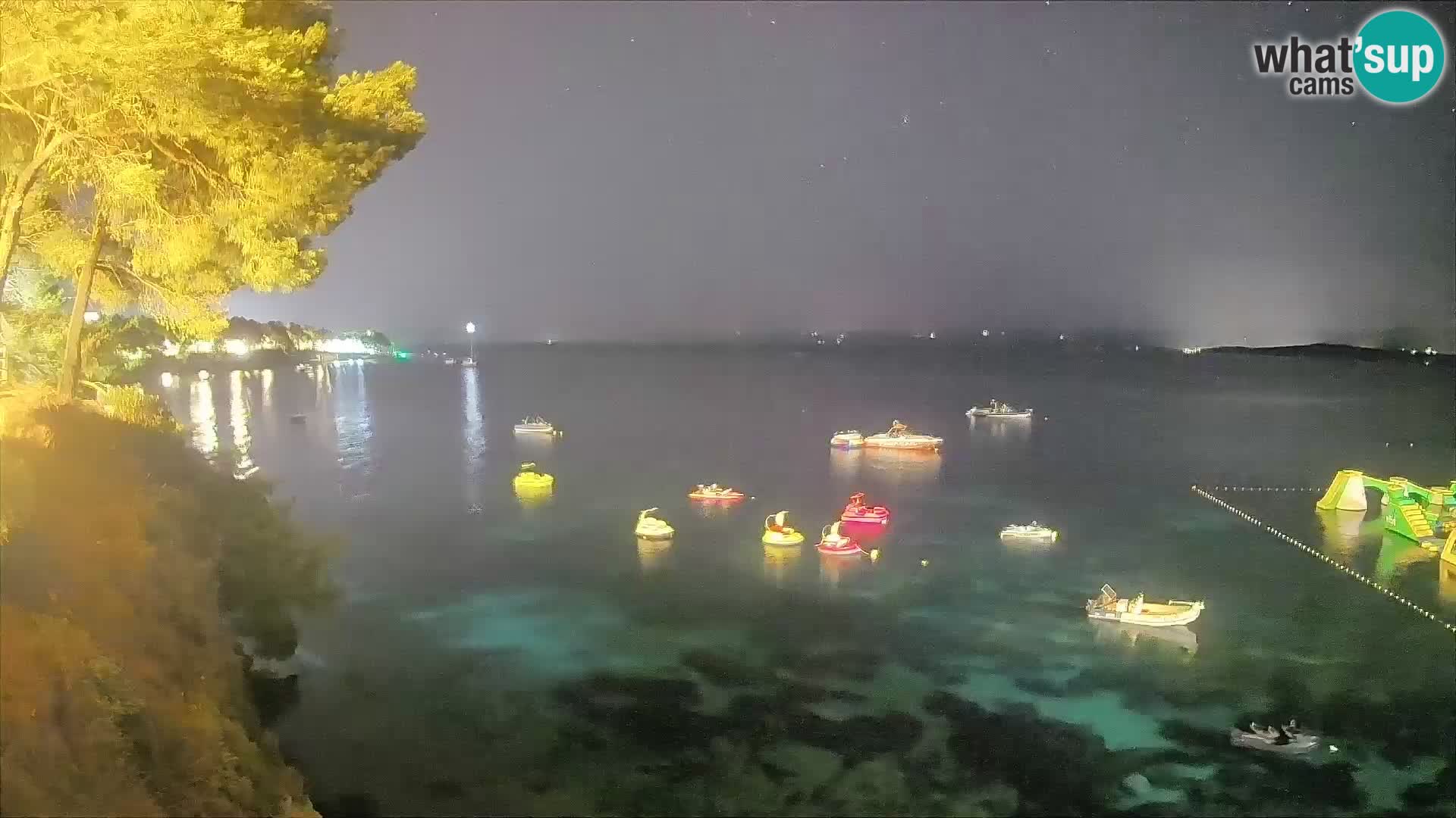 Webcam Potočine Beach Bol – Live View of Borak Beach, Brač Island