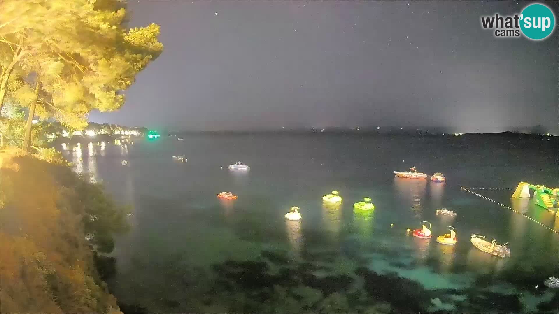 Webcam Potočine Beach Bol – Live View of Borak Beach, Brač Island