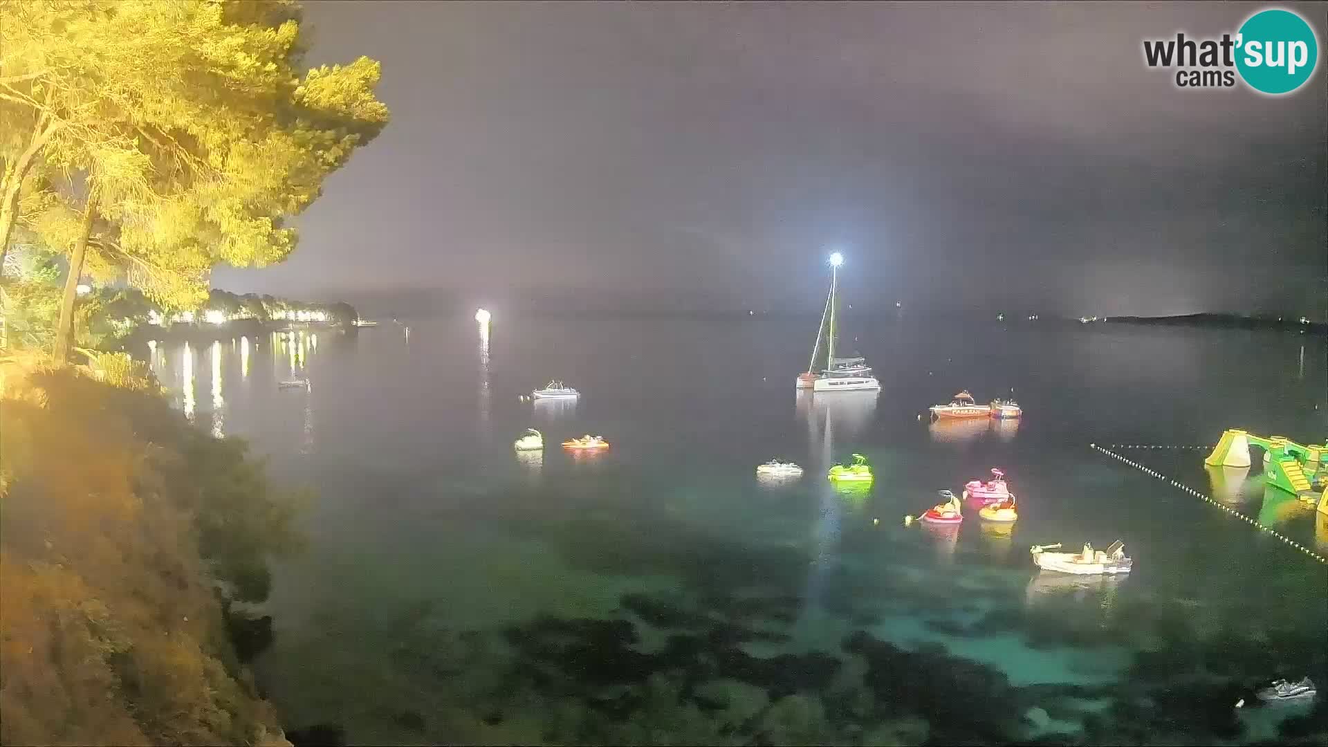 Webcam Strand Potočine Bol – Liveblick auf Borak Beach, Insel Brač