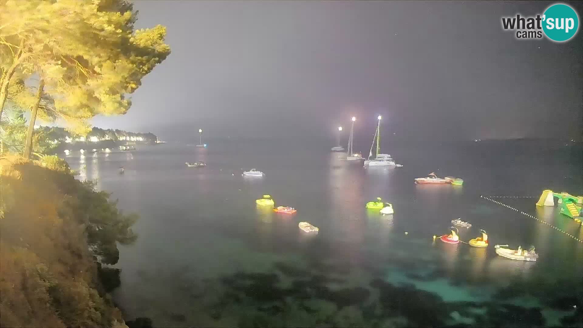 Webcam Potočine Beach Bol – Live View of Borak Beach, Brač Island