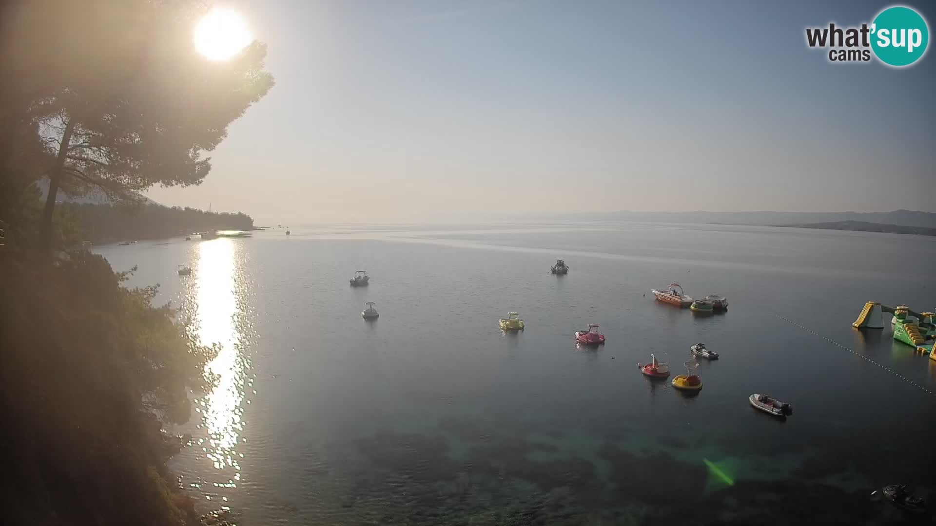 Webcam Potočine Beach Bol – Live View of Borak Beach, Brač Island