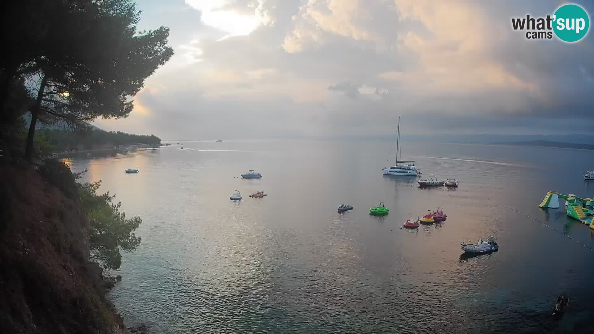 Webcam Potočine Beach Bol – Live View of Borak Beach, Brač Island