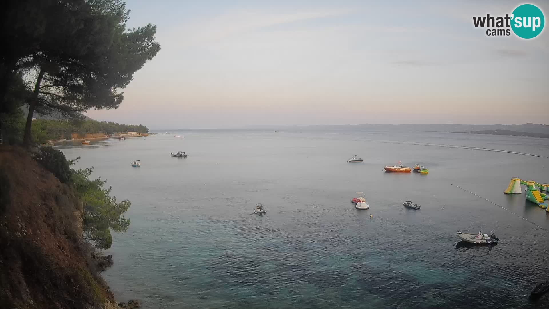 Web kamera Potočine Bol – Pogled uživo na plažu Borak, otok Brač