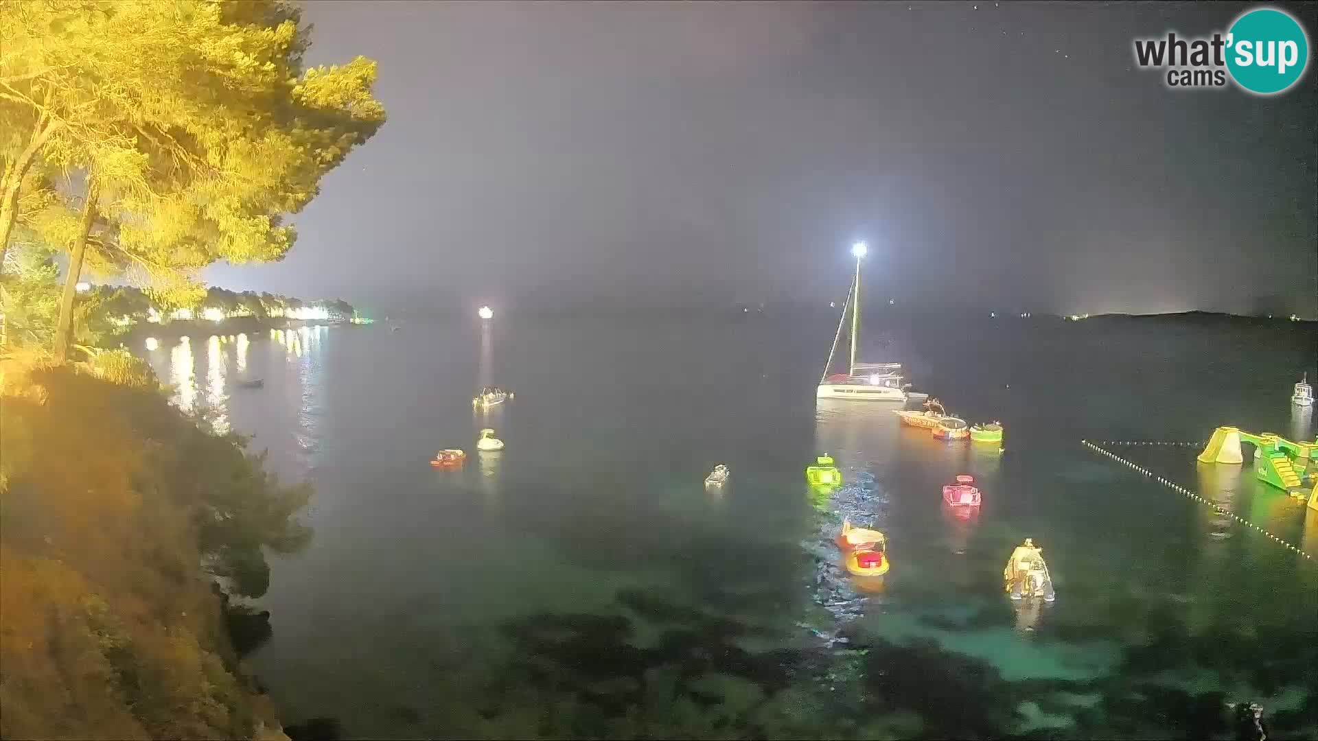 Webcam Potočine Beach Bol – Live View of Borak Beach, Brač Island